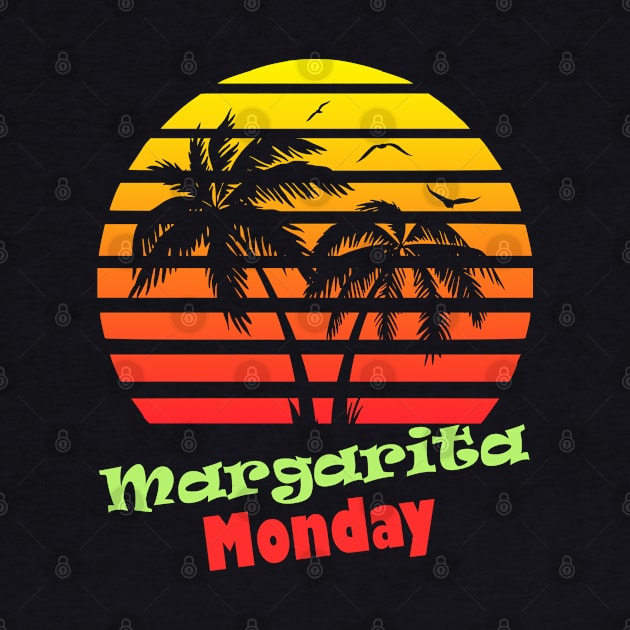 Margarita Monday 80s Sunset by Nerd_art